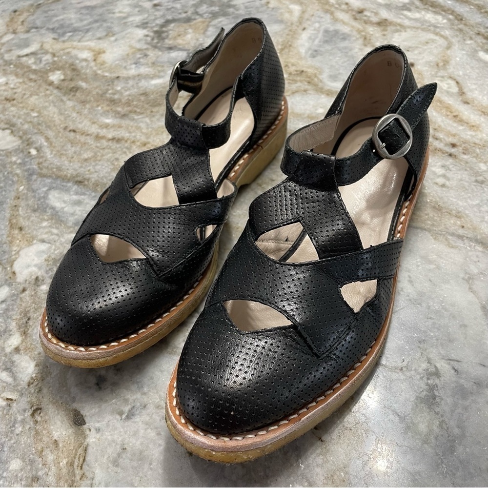 Robert Clergerie Paris Women’s Black Leather Shoes